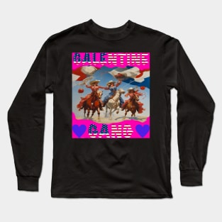 Galentine gang rodeo Long Sleeve T-Shirt